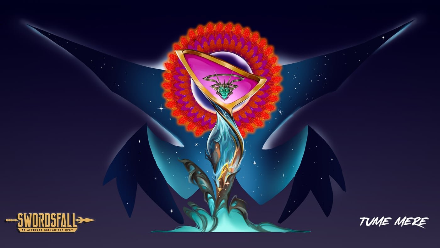 Ishvana, full-body concept art